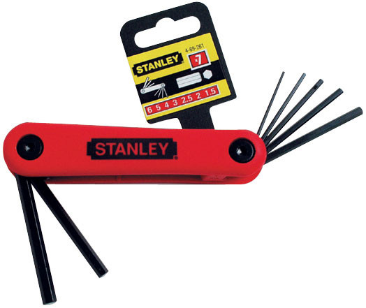 STANLEY 4-69-261 7dílná nožová sada klíčů imbus