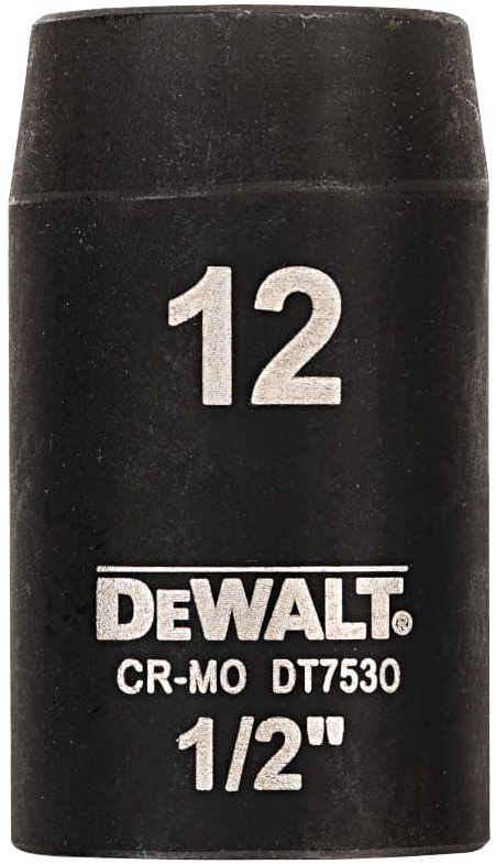 DeWALT DT7530 1/2 nástrčná hlavice 12 x 38 mm | Extreme Impact