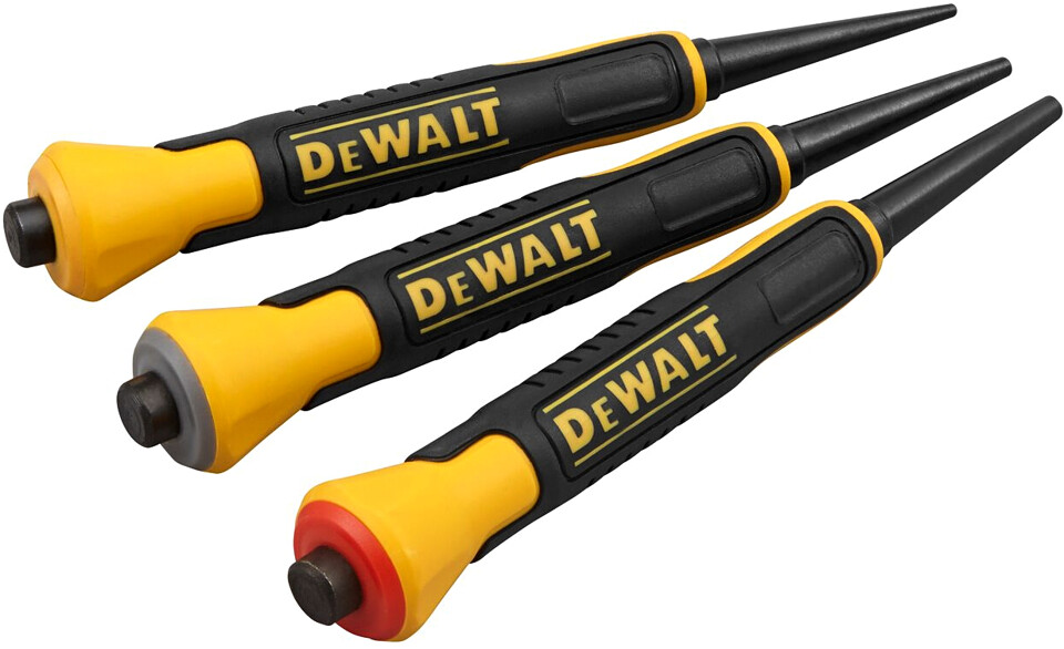 DeWALT DWHT0-58018 sada průbojníků (3 ks)