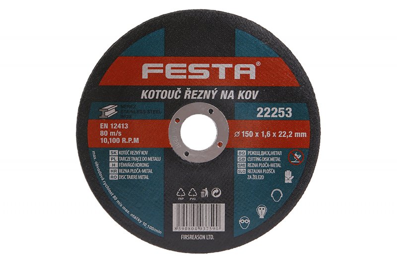 FESTA Kotouč řezný na kov 150x1