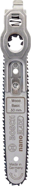 BOSCH Wood Basic 50 pilová lišta NanoBlade pro hladké řezy do 50 mm
