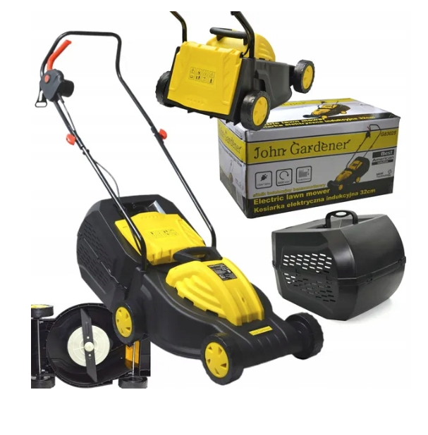 Indukční elektrická sekačka John Gardener 2000W G83025 GEKO