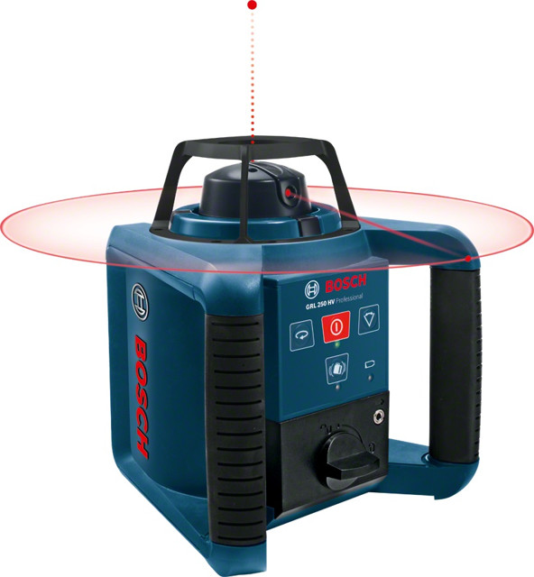 BOSCH GRL 250 HV samonivelační rotační laser
