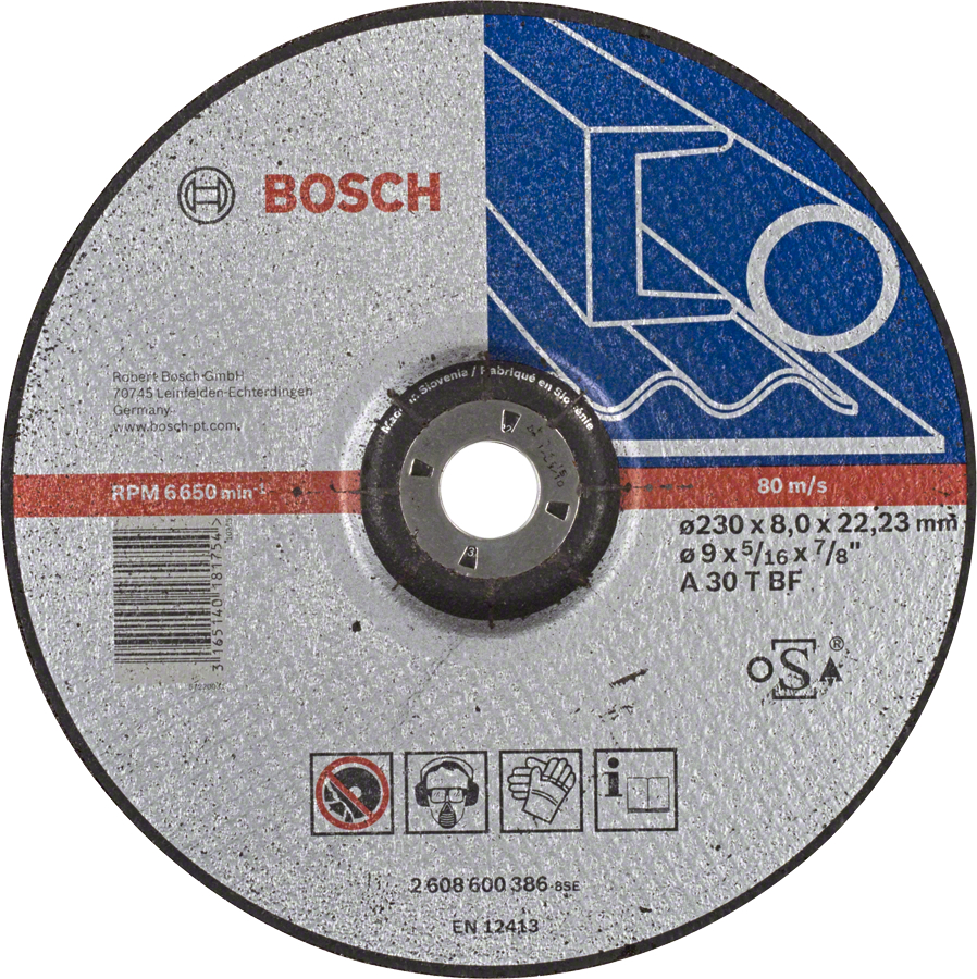 BOSCH Expert for Metal brusný kotouč na kov 230mm (8 mm)