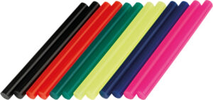 DREMEL GG05 7x100mm barevné lepicí tyčinky - 12 kusů v balení