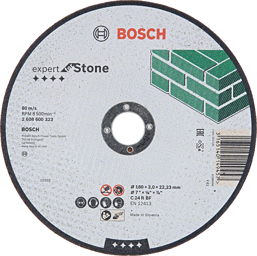 BOSCH Expert for Stone dělící kotouč na kámen 180mm (3 mm)