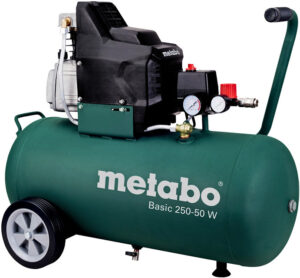 METABO Basic 250-50 W olejový pístový kompresor (50 l)