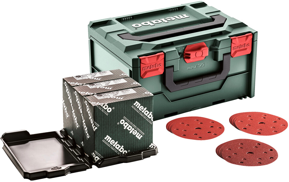 METABO sada brusných kotoučů 150mm | 150 ks