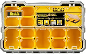 STANLEY FMST1-75779 FatMax stohovatelný organizér na nářadí - 14 přihrádek