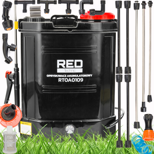 POWERMAT  Zádový postřikovač aku 20l RTOA0109 RED TECHNIC