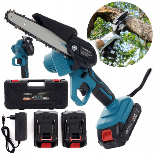 Mini aku řetězová pila 21V 6" KD10646 KRAFT&DELE