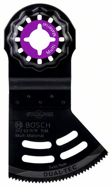 Ponorný pilový list Bosch AYZ 53 BPB Dual-Tec 53 x 40 mm