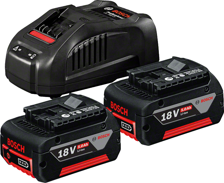 BOSCH GAL 1880 CV + 2x GBA 18V 5