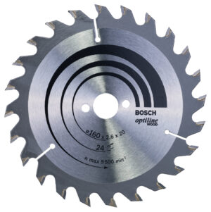 BOSCH Pilový kotouč Optiline Wood 2608640732 Dostupné varianty: Pilový kotouč Bosch Optiline Wood 160x20 mm/24z.