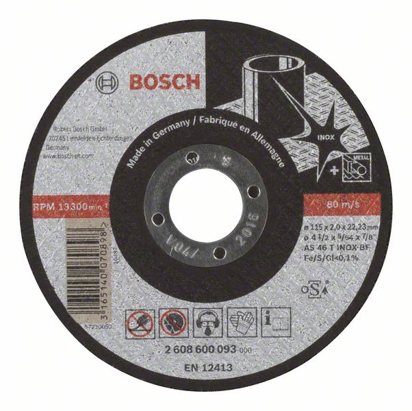 Řezný kotouč na kov Bosch expert for Inox ø 115x2x22