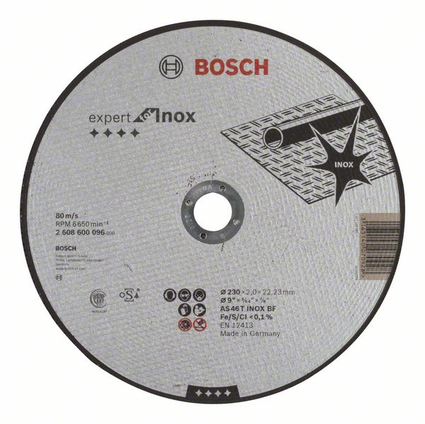 Řezný kotouč na kov Bosch expert for Inox ø 230x2x22