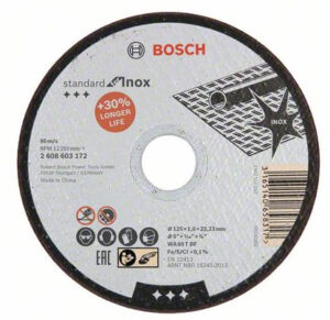 Řezný kotouč na kov Bosch Standard for Inox ø 125x1