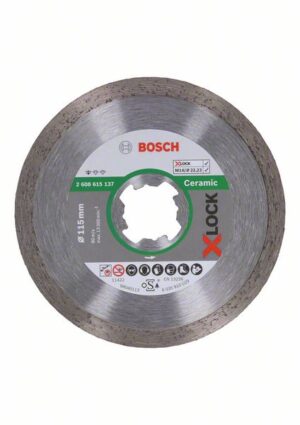 Diamantový celoobvodový řezný kotouč Bosch Standard for Ceramic X-LOCK ø 115x22