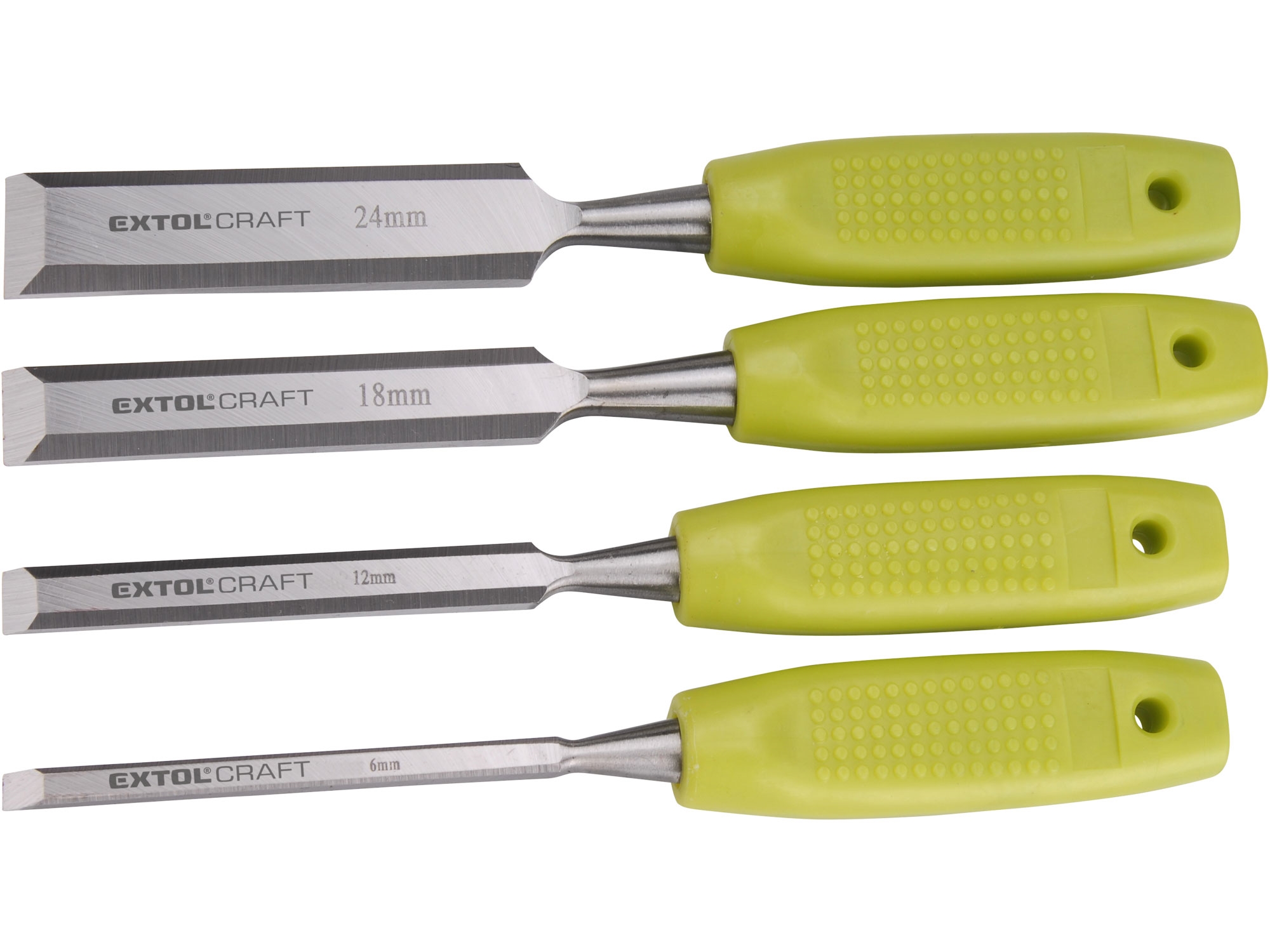 Sada dlát  (4ks) ø 6-24 mm EXTOL CRAFT