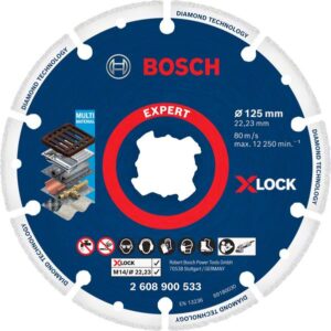 BOSCH Diamantový kotouč na kov 125 mm 2608900533