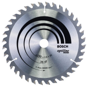 Bosch pilový kotouč Optiline Wood 190x20 24WZ Dostupné varianty: Pilový kotouč Bosch Optiline Wood 190x20 mm/36z.