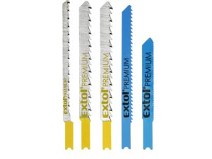 Plátky do přímočaré pily (5ks) EXTOL PREMIUM HSS