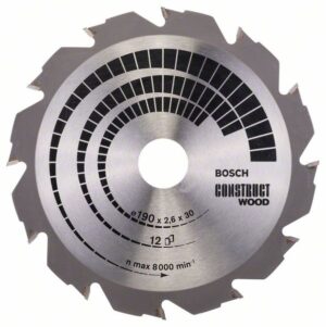 Bosch 2608640633 Pilový kotouč Construct Wood 190 x 30 x 2