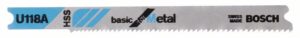 Bosch 2608631511 Pilový plátek do kmitací pily U 118 A Basic for Metal