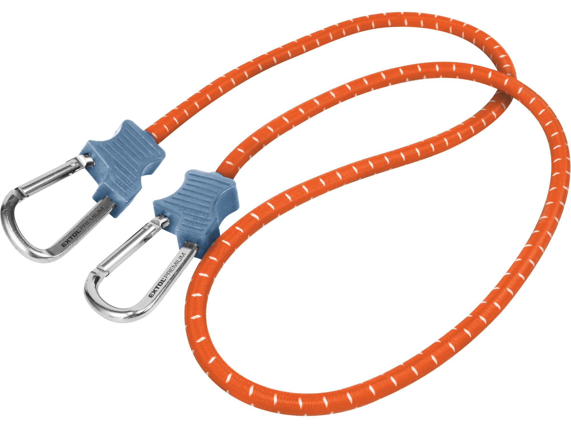 Extol Premium guma upínací s karabinami