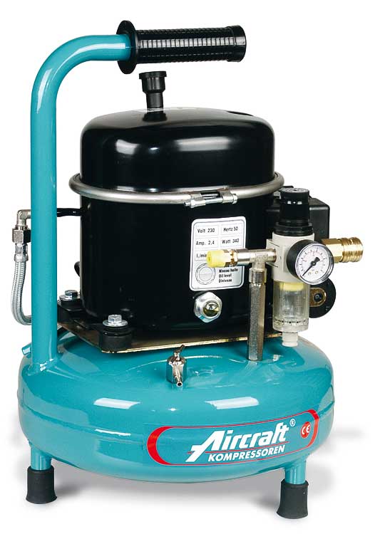 Olejový přenosný kompresor Aircraft® Airboy Silence 50 PRO