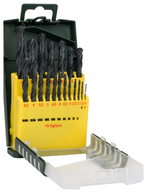Sada vrtáků do kovu HSS-R Bosch ø 1-10 mm (19ks)