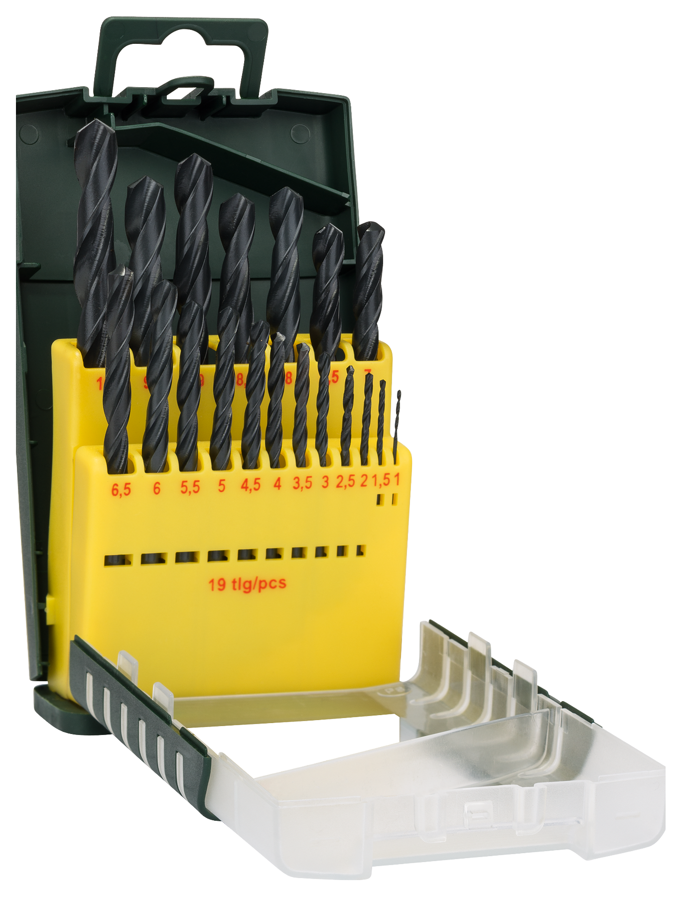 Sada vrtáků do kovu HSS-R Bosch ø 1-10 mm (19ks)