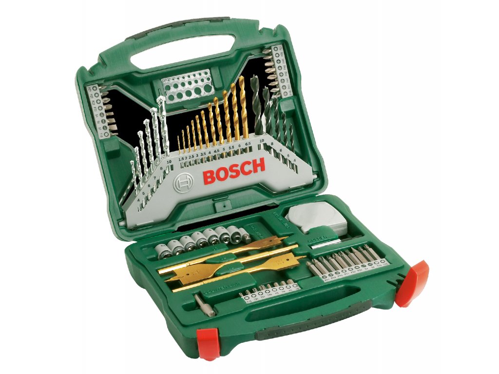 sada bitů BOSCH 70dílná X Line Titan 2607019329
