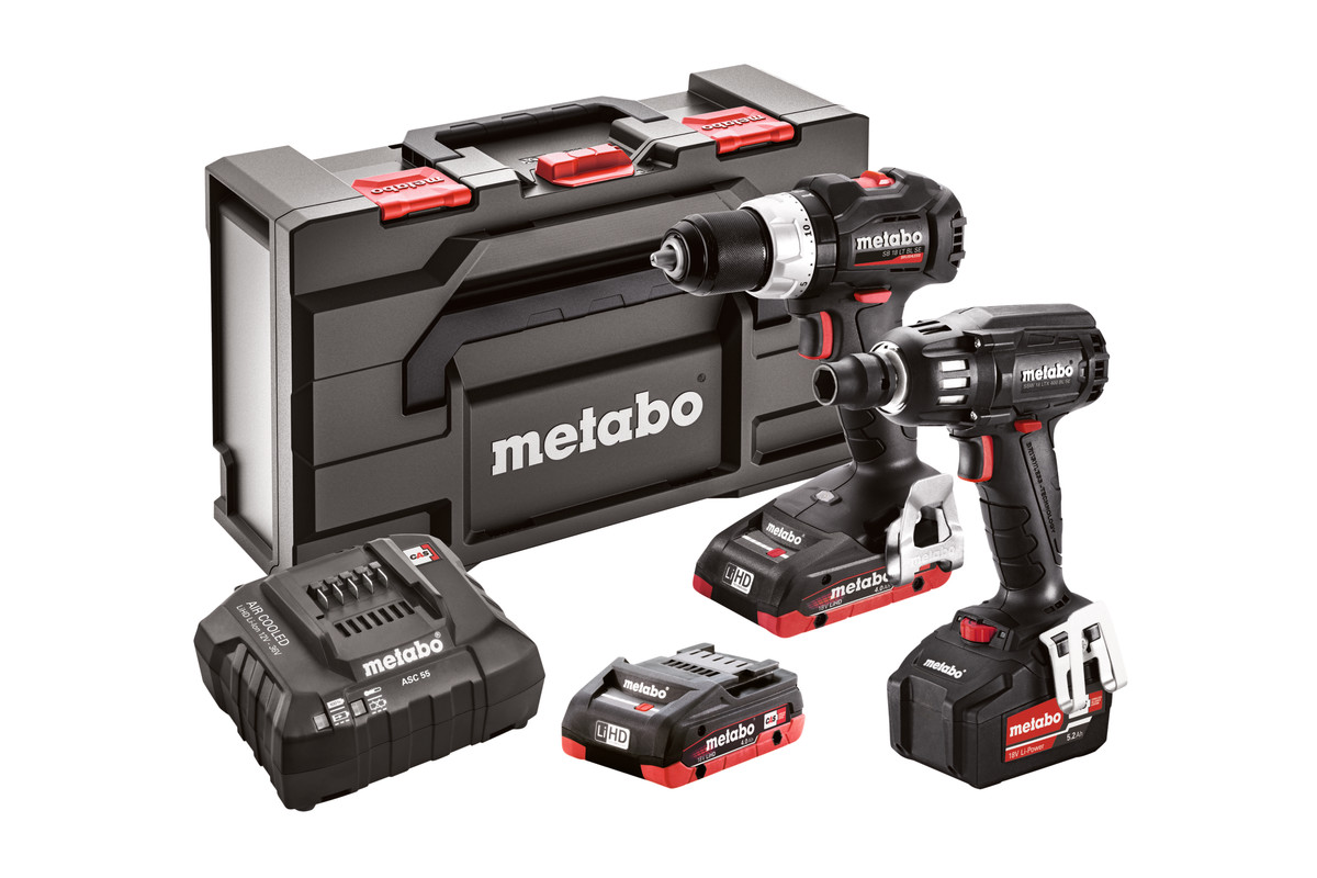 Combo Set - Metabo SB 18 LT BL + SSW 18 LTX 400 BL SE