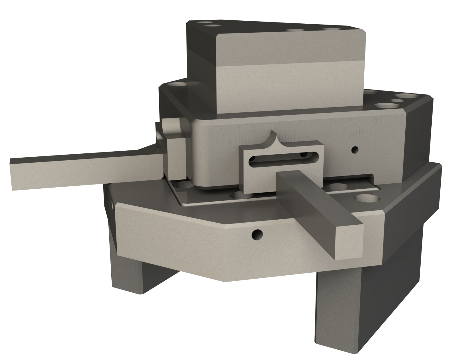 Metallkraft® Děrovací nástroj pro vrubování max. 100 x 100 x 3 mm