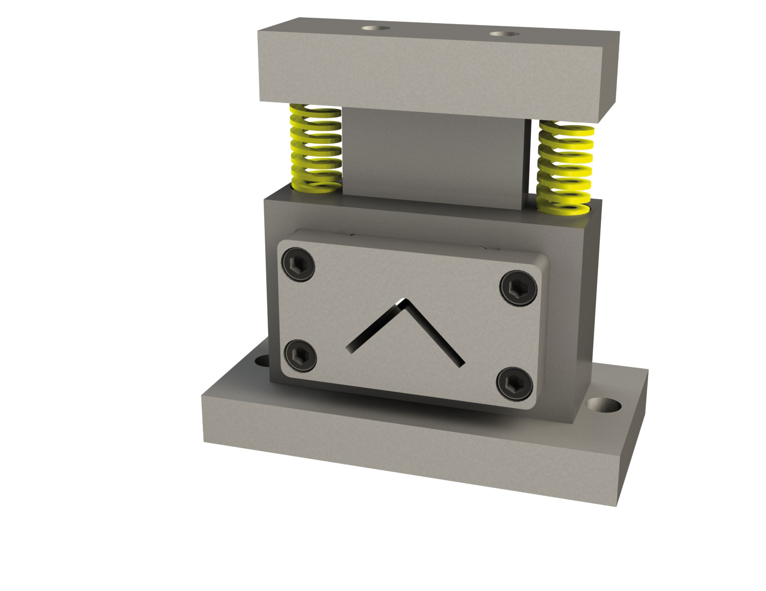 Metallkraft® Děrovací nástroj pro stříhání L-profilů oceli max. 35 x 35 x 3 mm