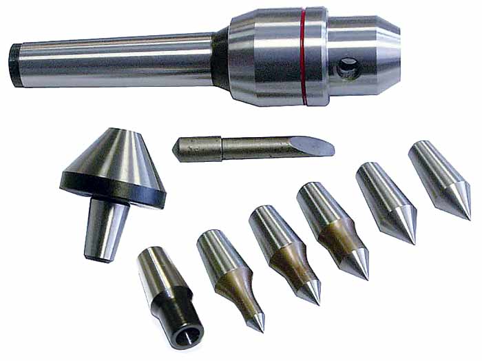 OPTIMUM Sada výměnných středících hrotů MK 2 3440732