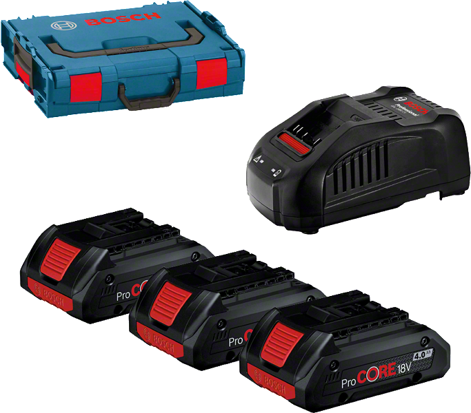 Bosch GAL 1880 CV + 3x ProCORE18V 0.615.990.L1R