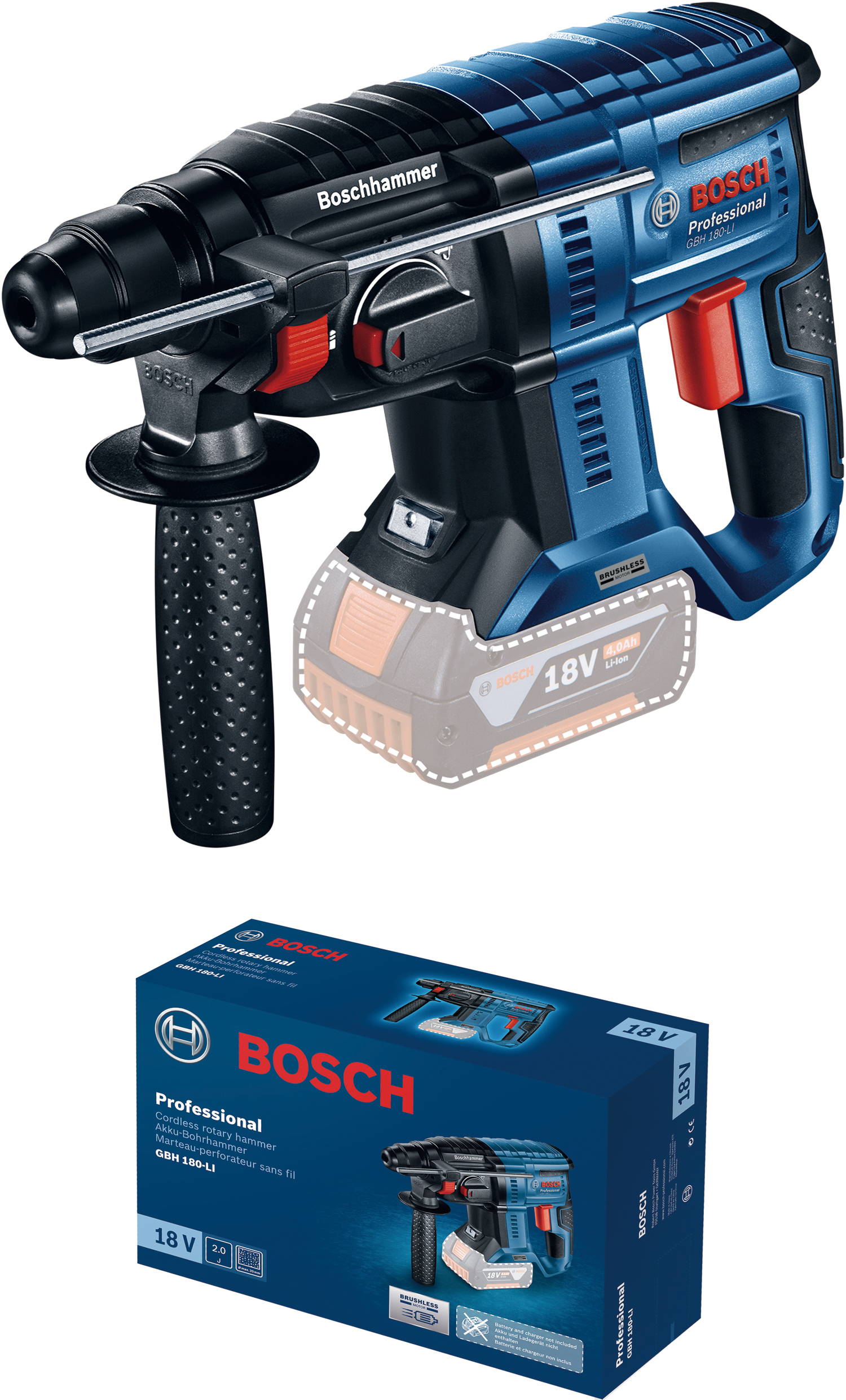 Bosch GBH 180-LI 0.611.911.120