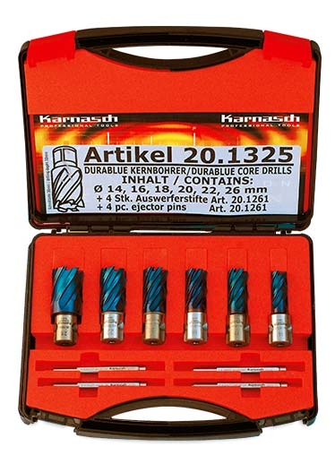 Karnasch® Sada jádrových vrtáků Karnasch BLUE-LINE 30