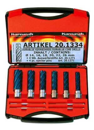 Karnasch® Sada jádrových vrtáků Karnasch BLUE-LINE PRO 55