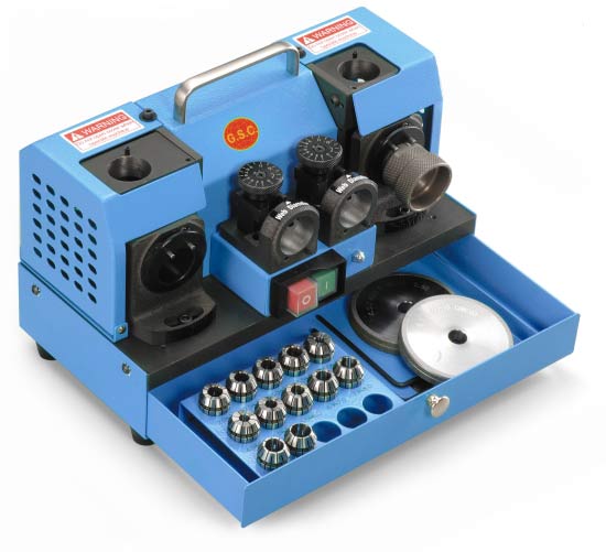 Bruska na spirálové vrtáky a vrtáky do plechu BOW GS-7