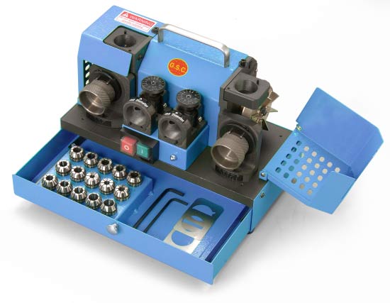 Bruska na spirálové vrtáky pravé i levé BOW GS-8