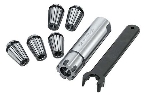 Sada kleštin 3-7 mm/5ks + adaptér (GS21