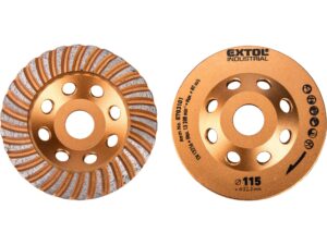 Lamelový diamantový brusný kotouč EXTOL INDUSTRIAL ø 115x22