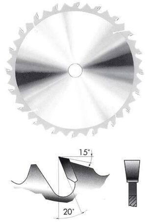 Pilový kotouč Holzkraft® 550x30 mm/30z.