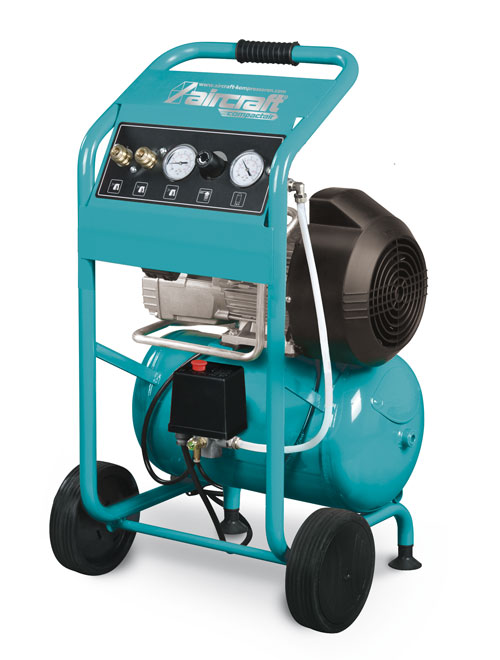 Olejový mobilní kompresor Aircraft® Compact-Air 361/20 E