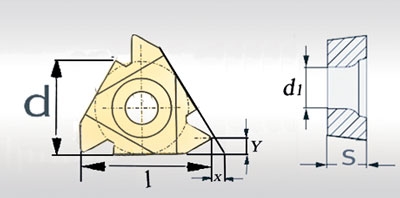 OPTIMUM Břitové destičky 60° IR 16IRA60