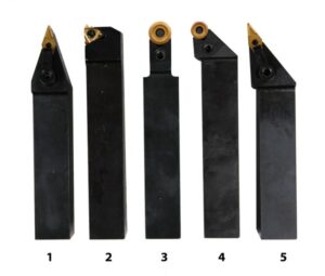 Sada soustružnických nožů Optimum HM 25 mm