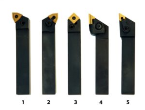 Optimum 3441670 Soustružnické nože HM 20 mm